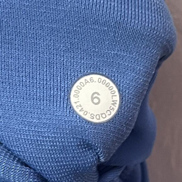 Lululemon Legging Womens Size 6 Nile Blue Wunder Train High Rise Tight 25" Soft - Picture 5 of 7